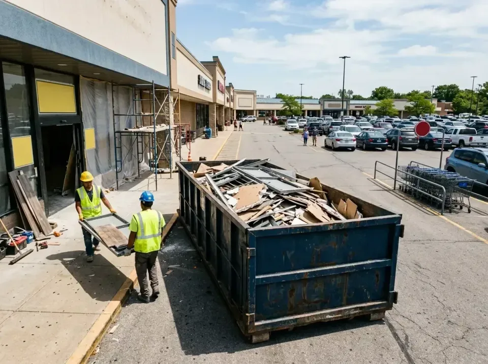retail-store-renovation-debris-003 — frequently asked questions, Roll-off Dumpster Rentals in Willard, OH